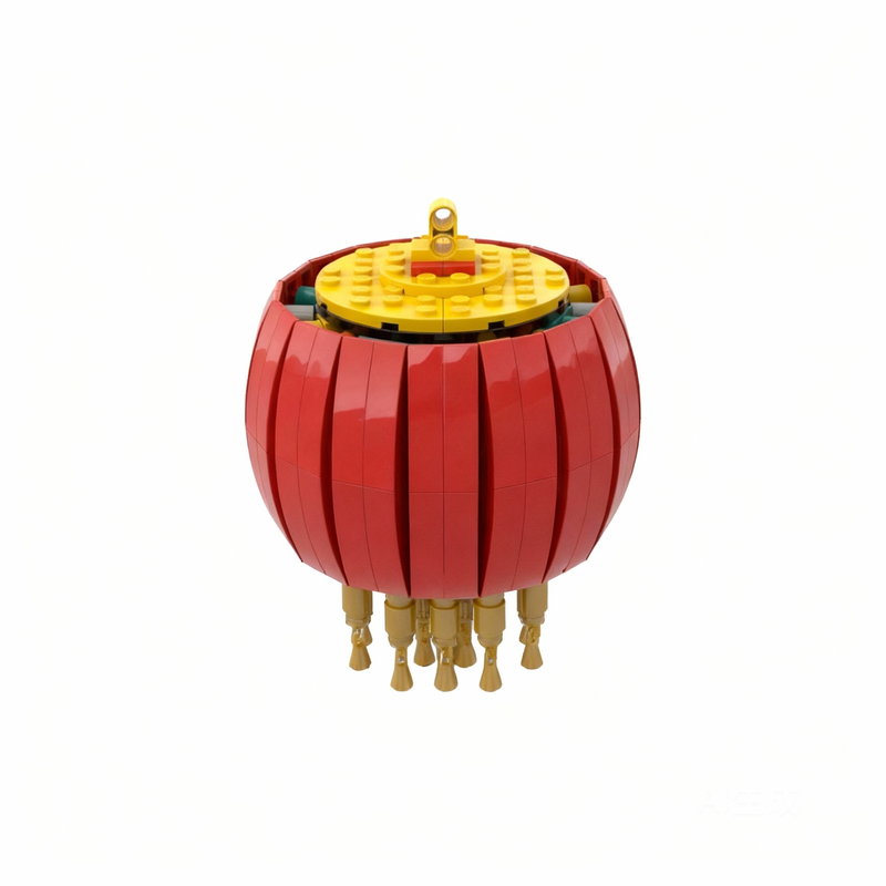 Orchid Kids Education - 301pcs MOC Little Red Lantern Based