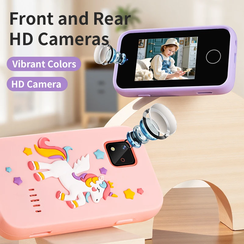 Kids Education Age - Kids Smart Phone Camera Toy 2.4in