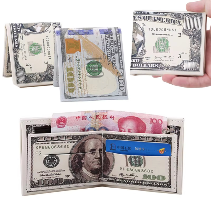 Kids Education Money - Dollar Wallet For Boys Kids Men