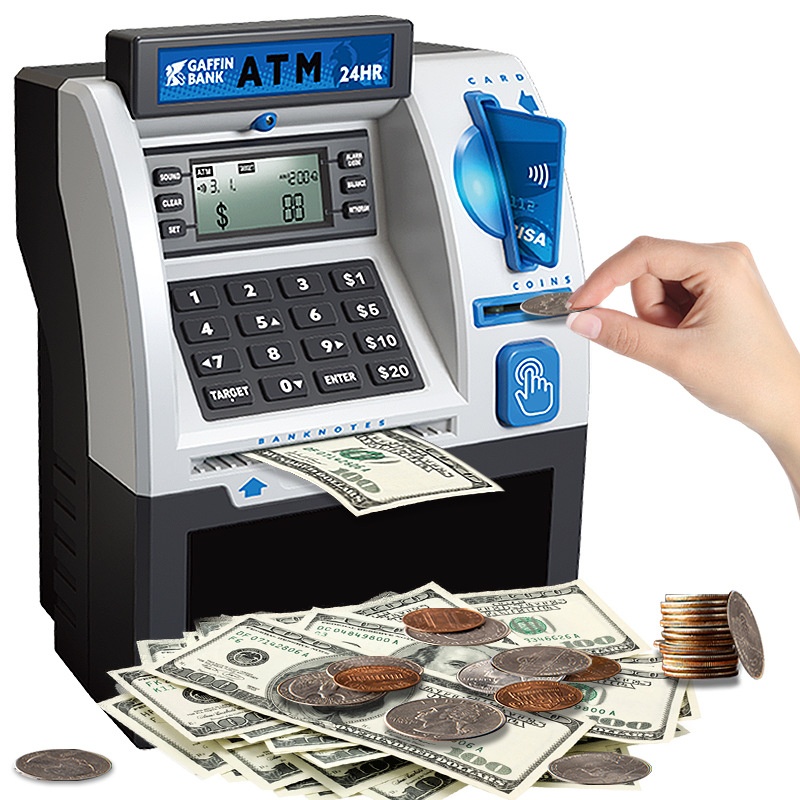 Kids Education Money - Large Capa Automatic ATM Money Box