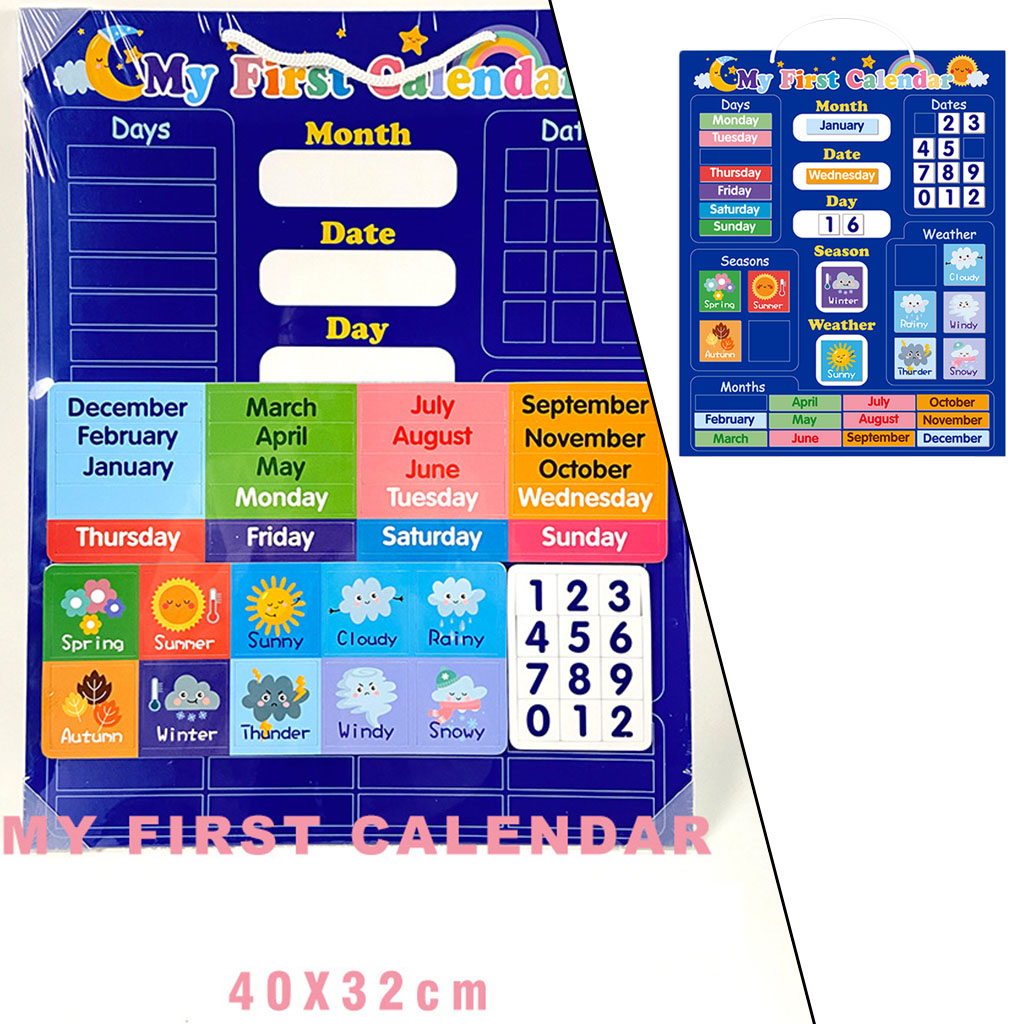 Kids Education Center - Circle Learning Education Time Center Calendar