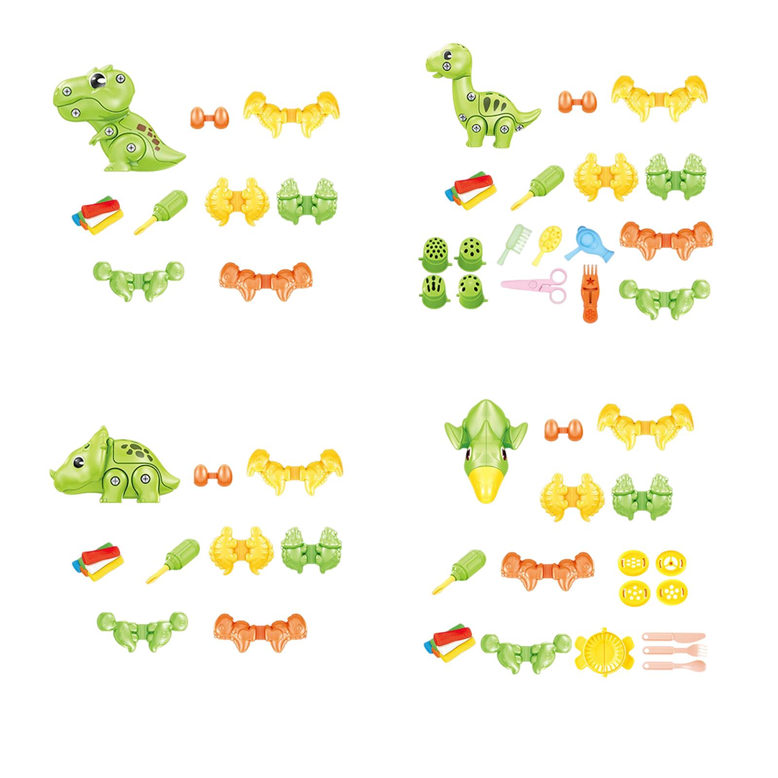 Kids Education Age - Dinosaur Fun Colored Mud Kids Educational