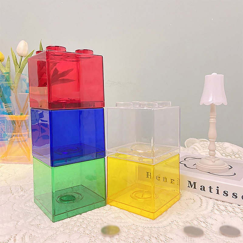 Kids Education Money - Blocks Shape Coin Box Kids Money