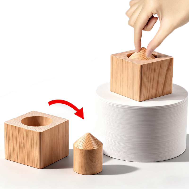 Brain Teaser Cube - Impossible Wooden Blocks Take The Of