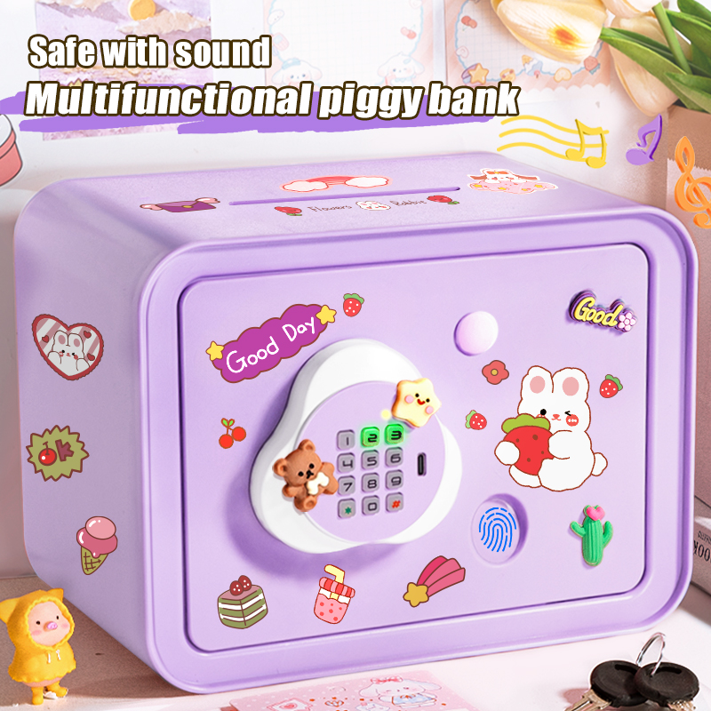Kids Education Money - Children's Mini Fingerprint Piggy Bank Toys