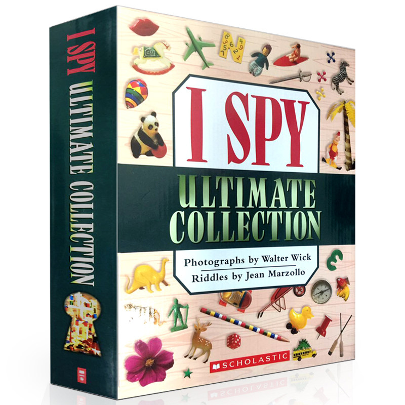 Kids Education Age - 10 Books Set I Spy Ultimate