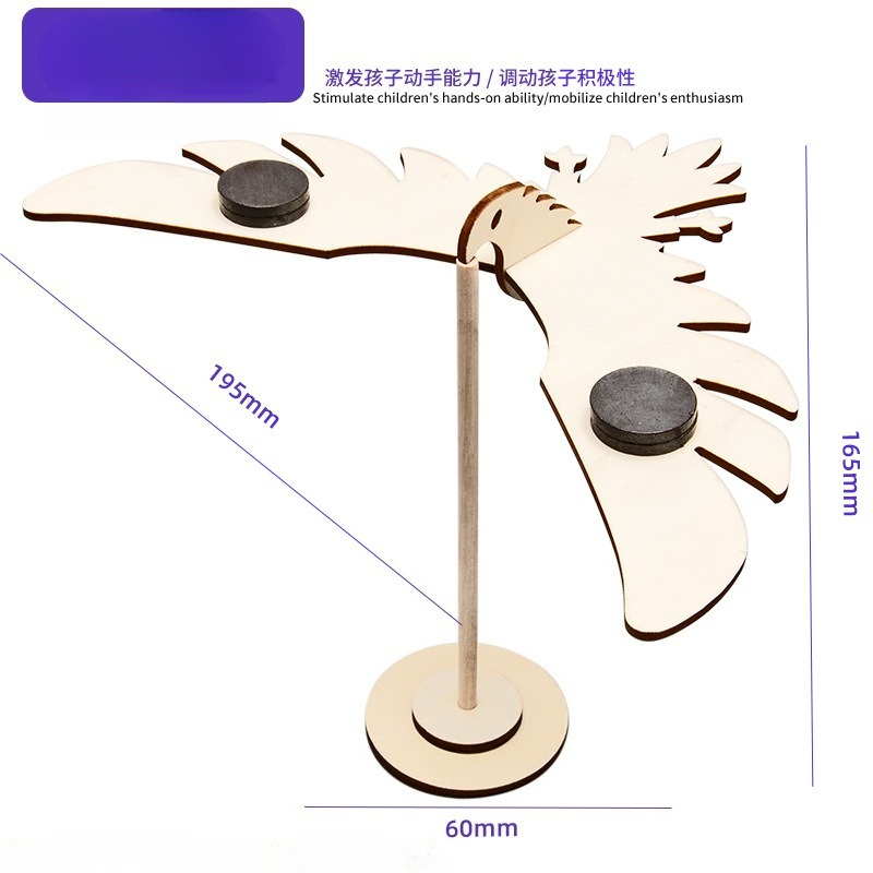 Kids Education Center - DIY Balance Bird Eagle Model Science