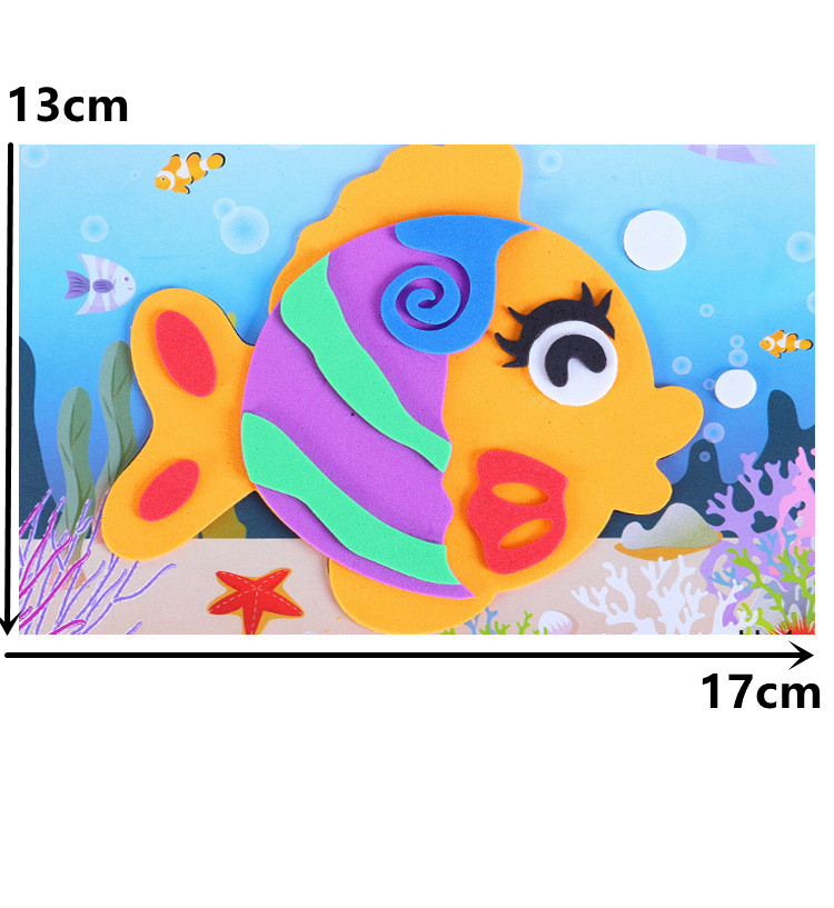 5Pcs/10Pcs/Lot Kids DIY 3D EVA - Kids Education Shows ulasan dan harga