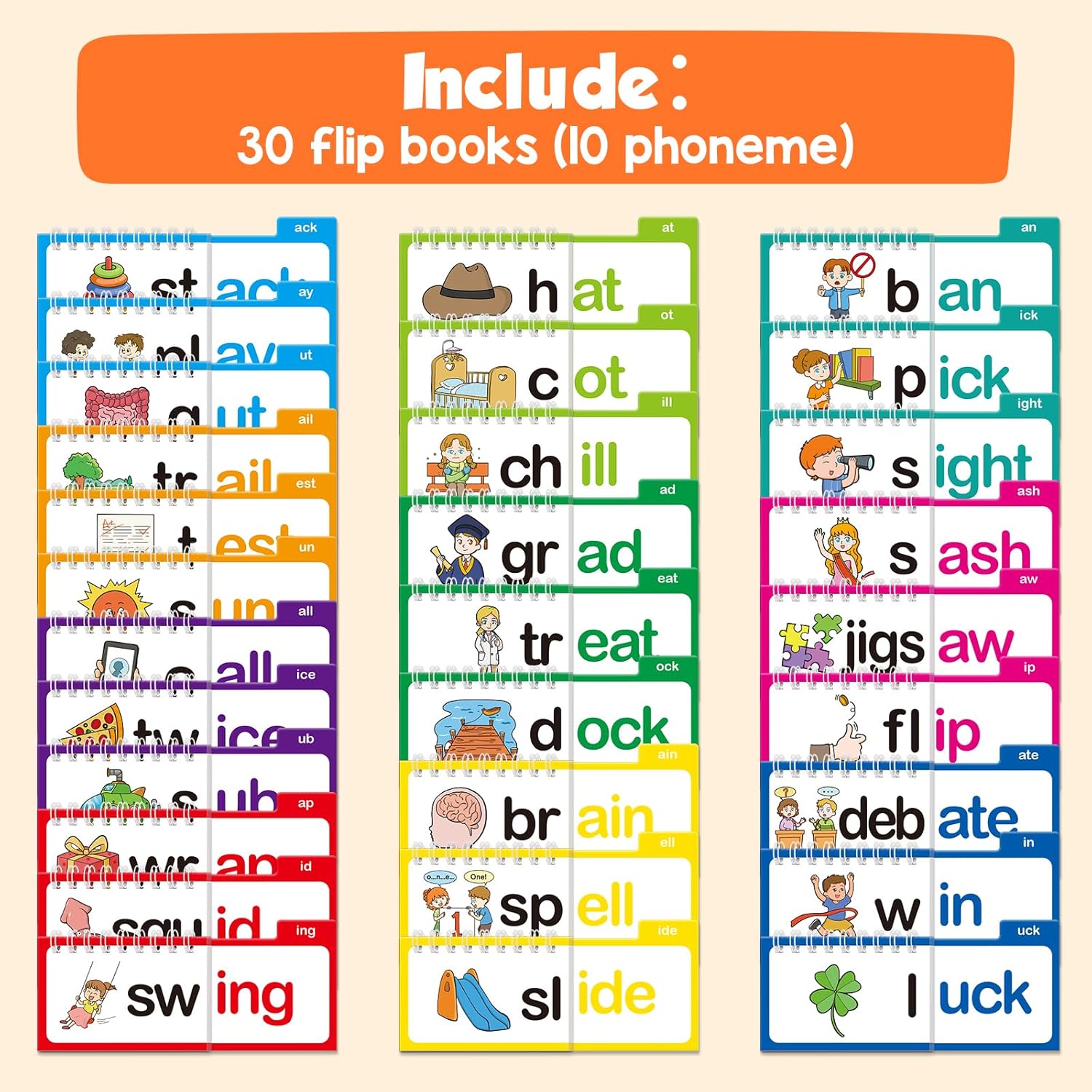 Phonics Flash Cards Word Famil - Sight Word Game ulasan dan harga