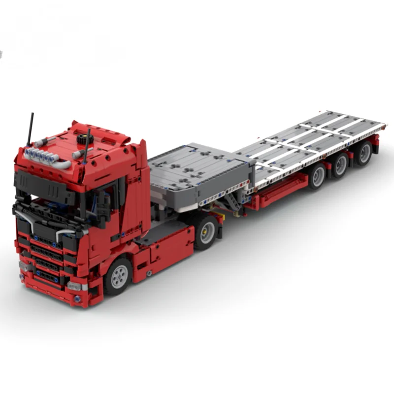 Customed MOC Model SCA Truck w - Kids Education Book Pdf ulasan dan harga