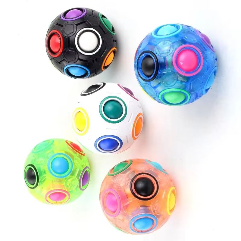 =Magic Rainbow Puzzle Ball Spe - Brain Teaser Cube ulasan dan harga