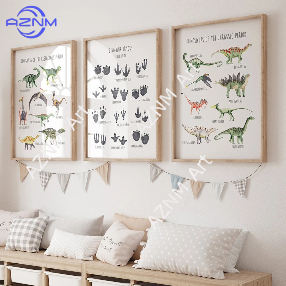 1/3PCS ，The cartoon dinosaur s - English Kids Education ulasan dan harga