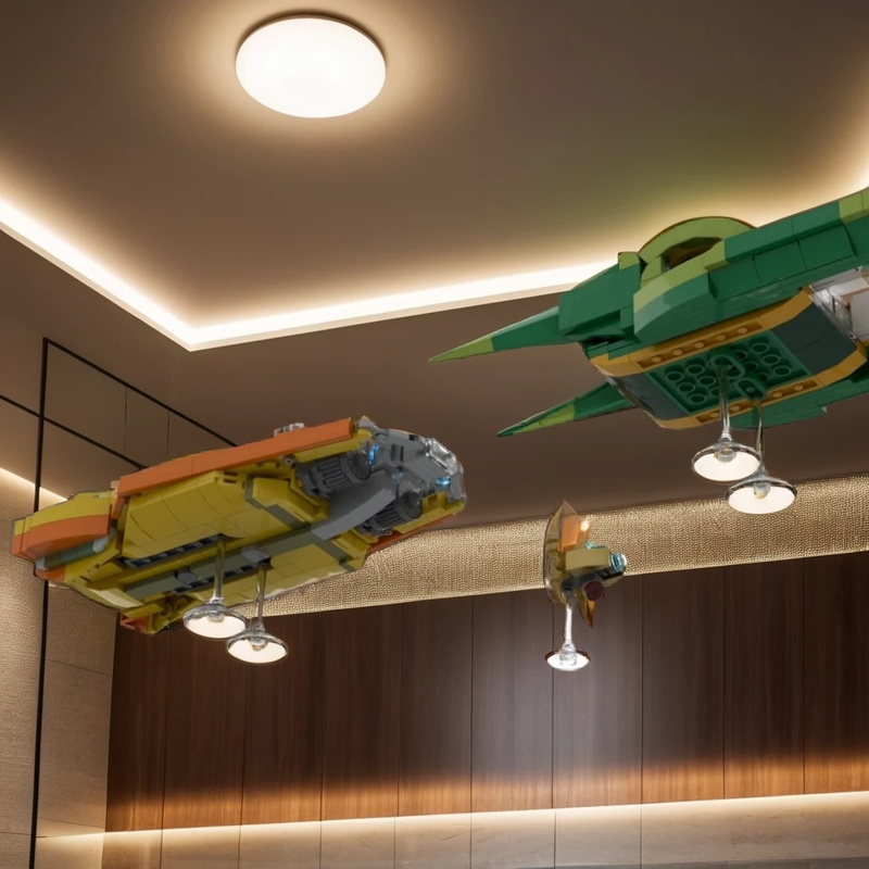 664pcs MOC Bounty Hunter Pursu - Kids Hunter Education ulasan dan harga