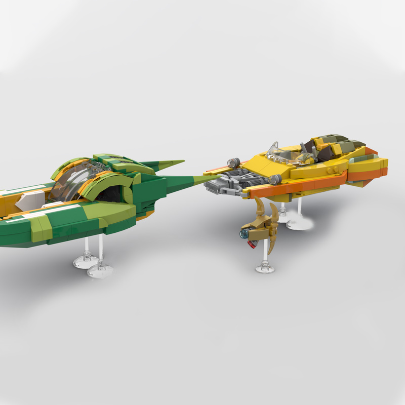 664pcs MOC Bounty Hunter Pursu - Kids Hunter Education ulasan dan harga