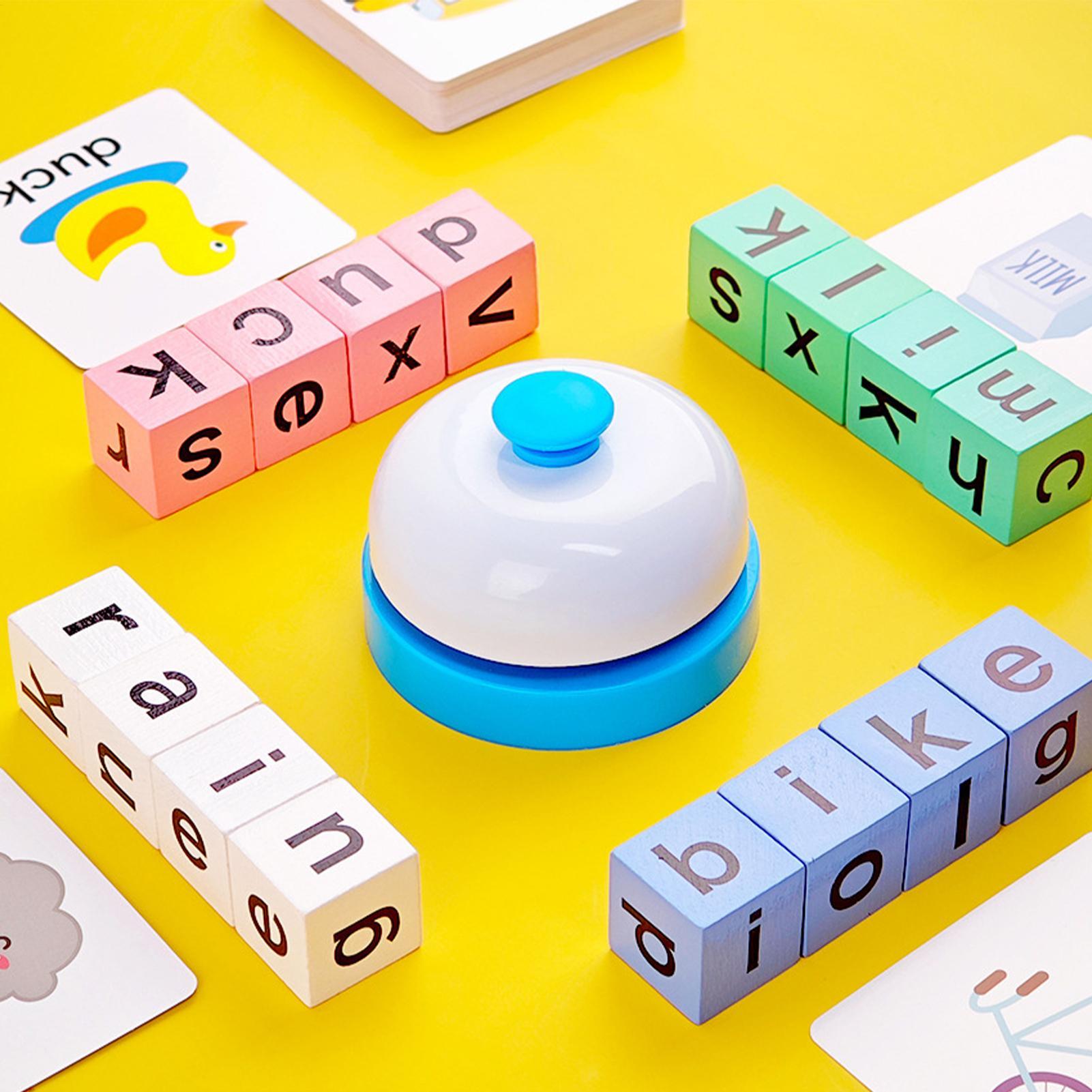 Kids Spelling Games Wooden Blo - Sight Word Game ulasan dan harga