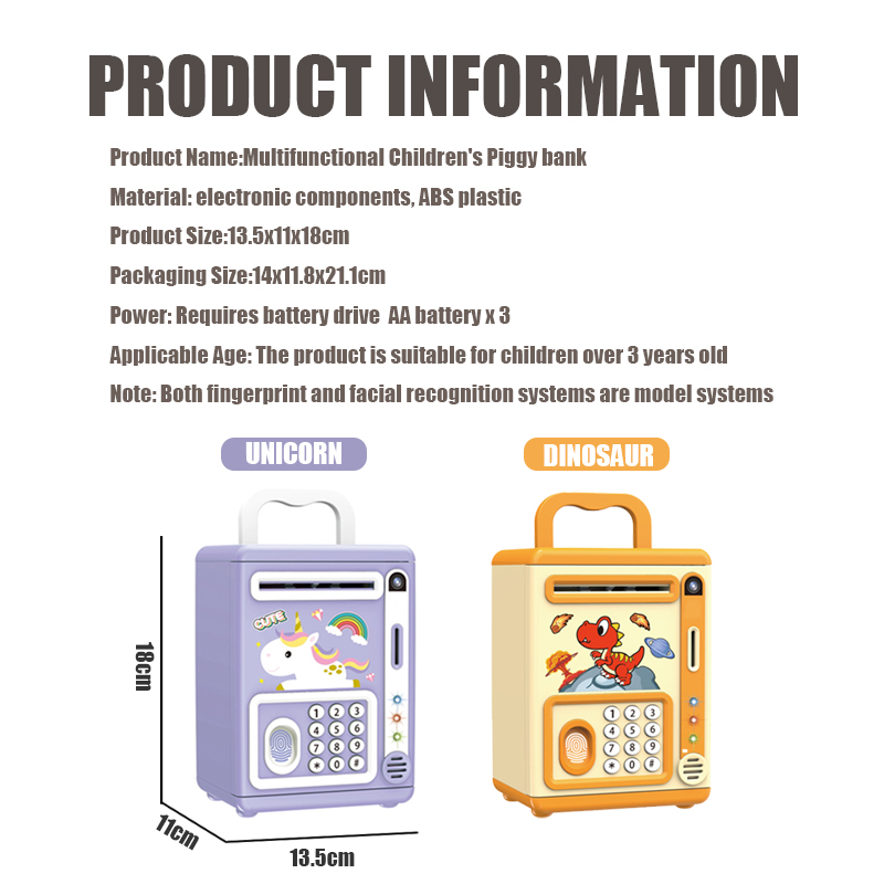 Cartoon Piggy Bank Home Decora - Kids Education Money ulasan dan harga