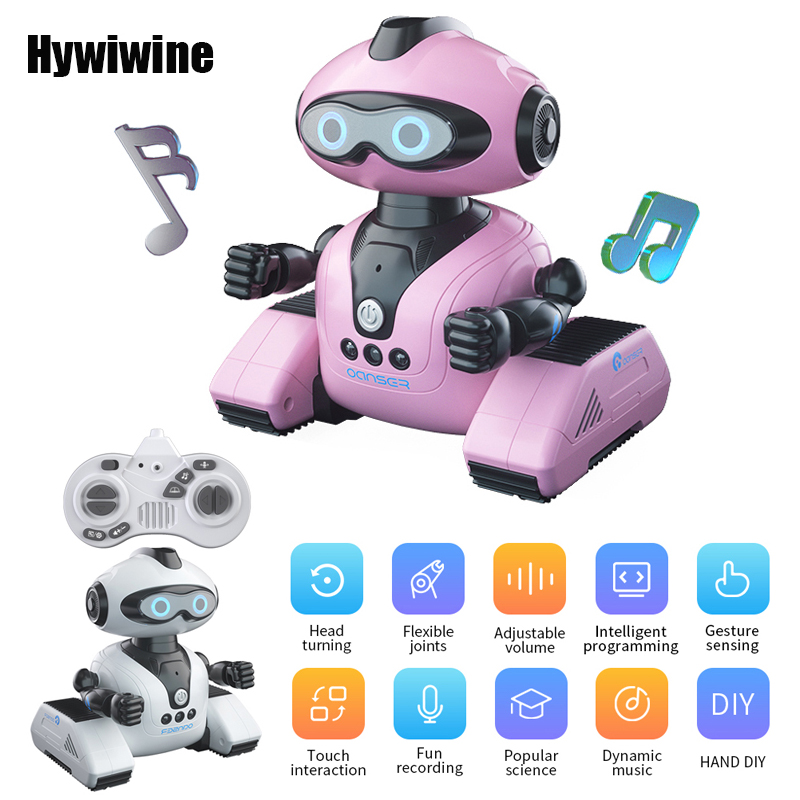 Mini RC Robot Sensing CADY WID - Kids Education Shows ulasan dan harga