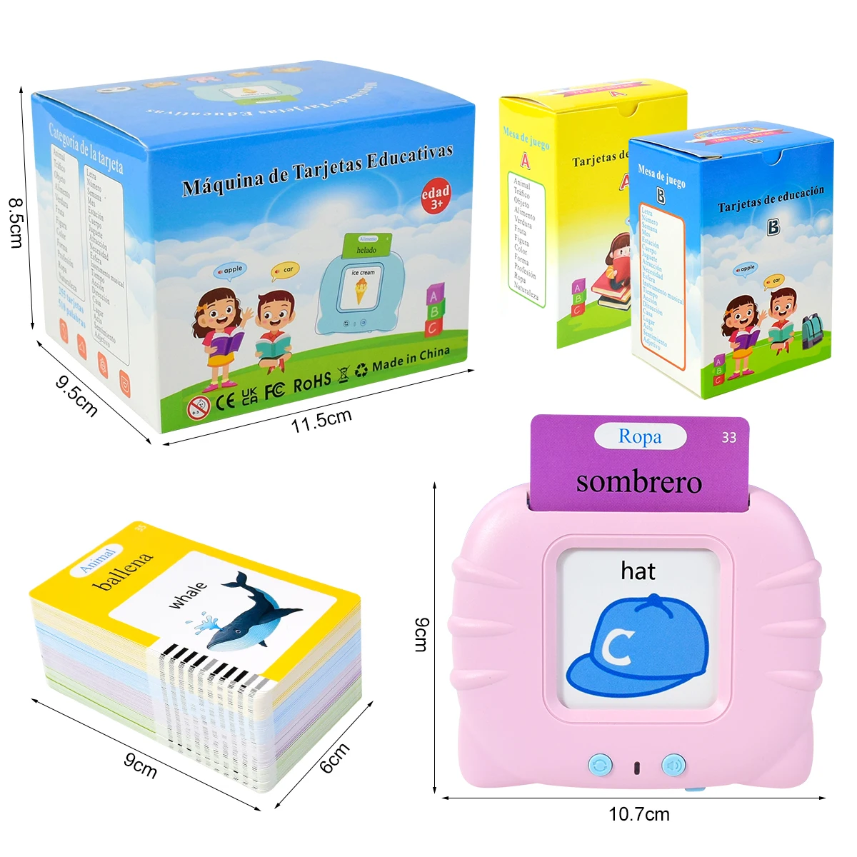 Electronic Spanish Cognitive C - Kids Education Words ulasan dan harga
