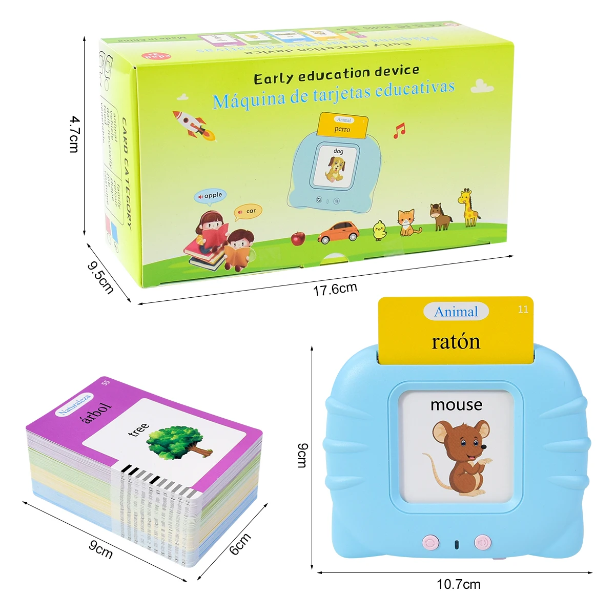 Electronic Spanish Cognitive C - Kids Education Words ulasan dan harga