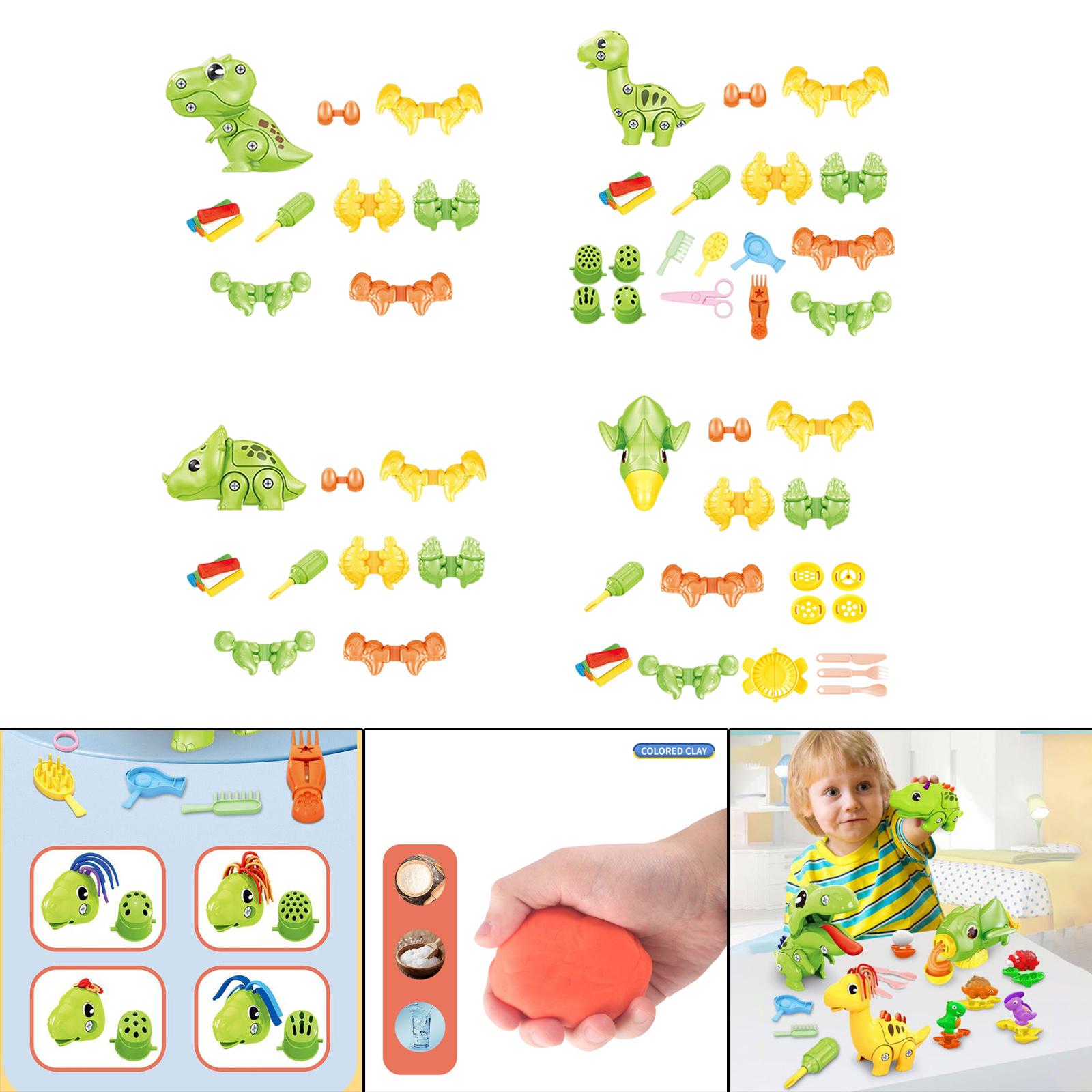 Dinosaur Fun Colored Mud Kids  - Kids Education Age ulasan dan harga