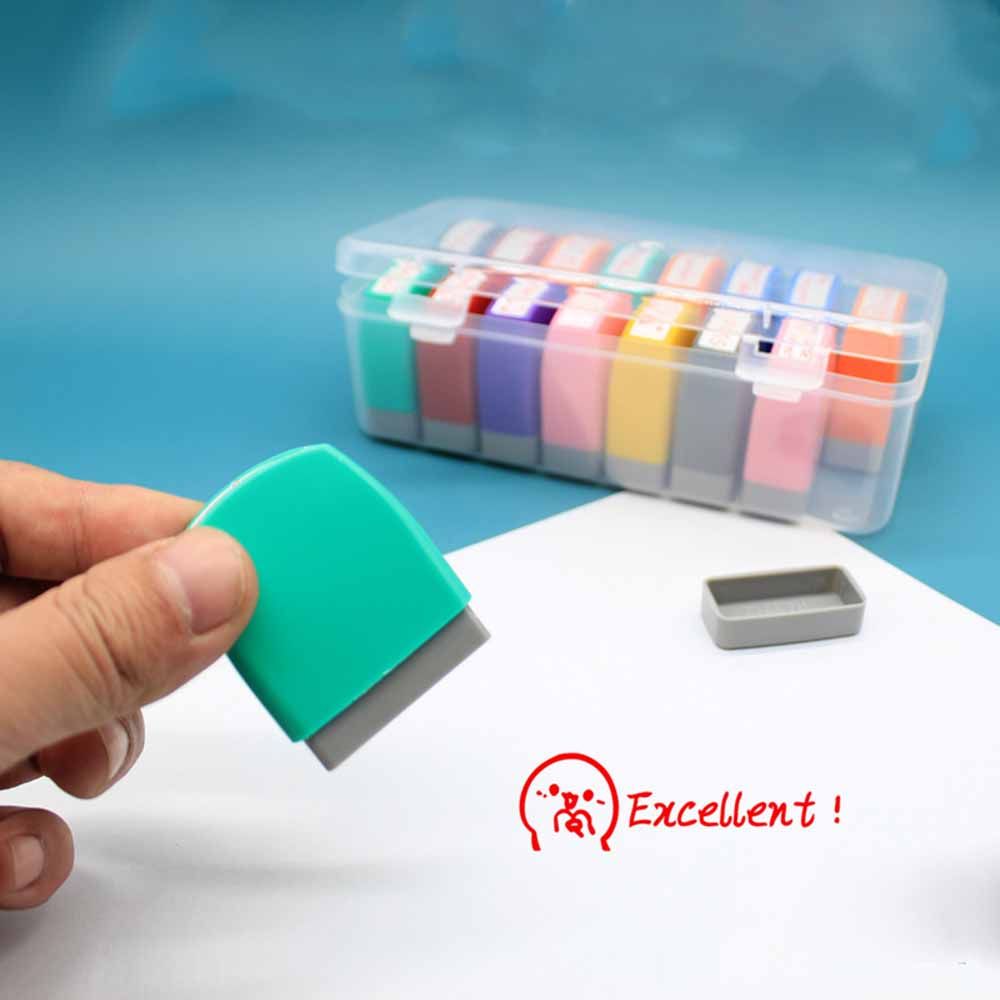 Self-ink Encouragement Stamp E - English Kids Education ulasan dan harga