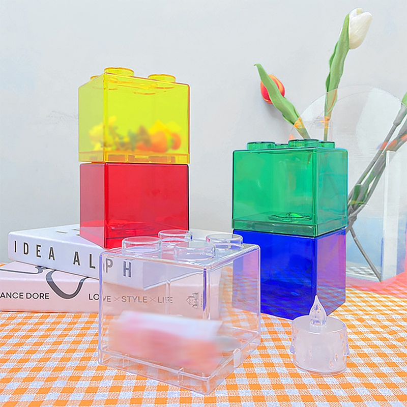 Blocks Shape Coin Box Kids Mon - Kids Education Money ulasan dan harga