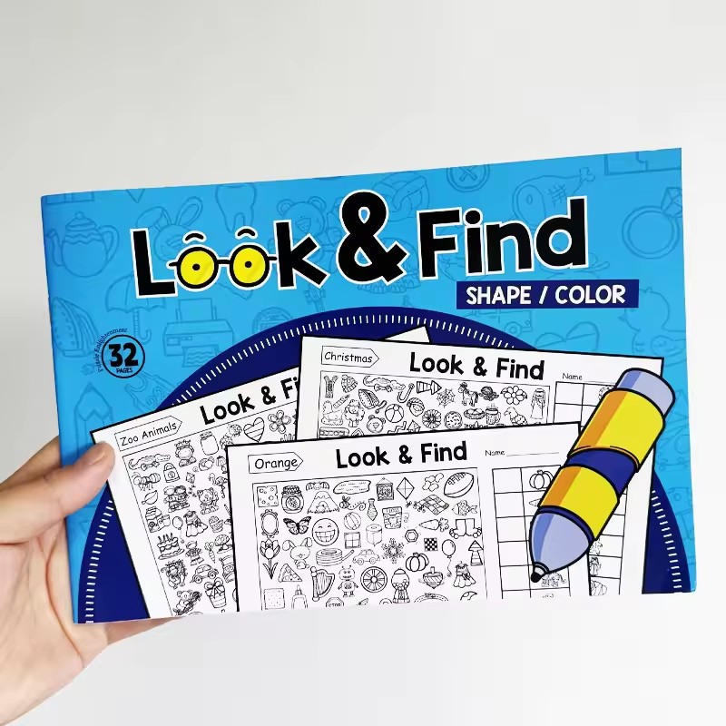 Look And Find Coloring Book fo - English Kids Education ulasan dan harga