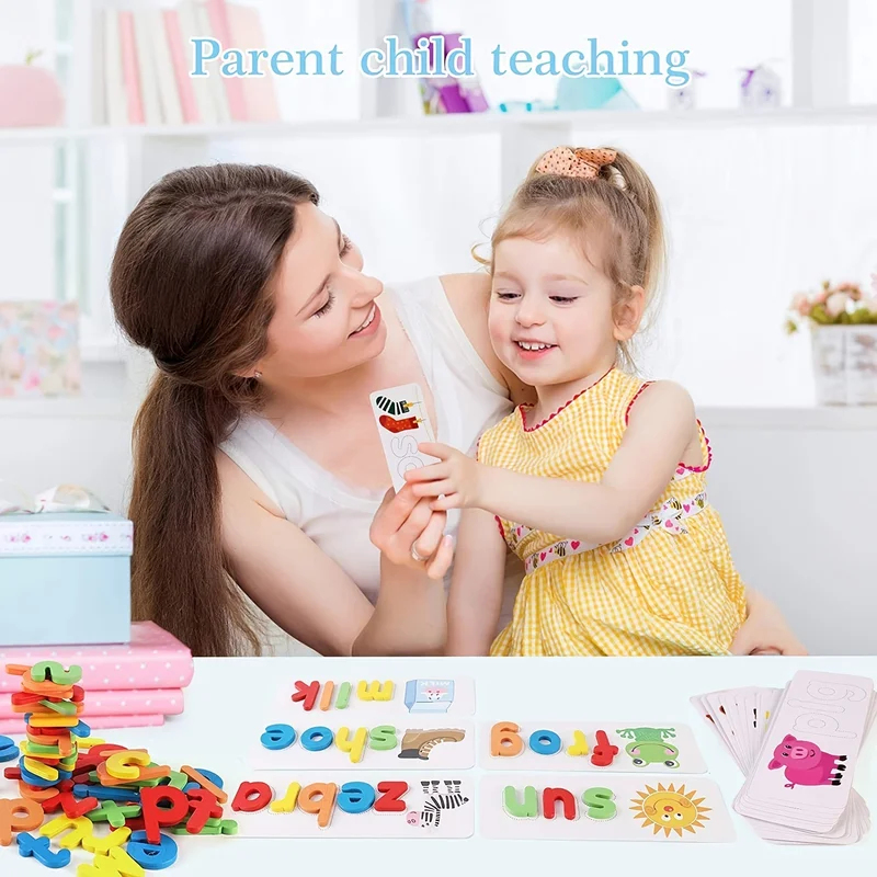 Montessori Words Toys See And  - Kids Education Words ulasan dan harga