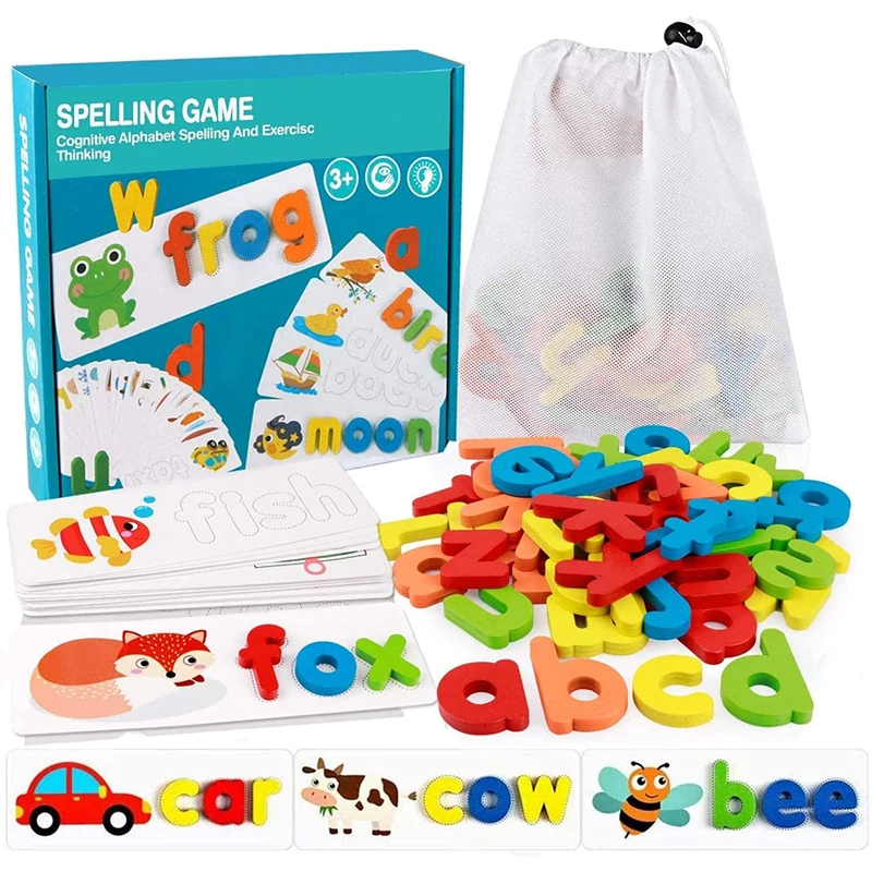 Montessori Words Toys See And  - Kids Education Words ulasan dan harga