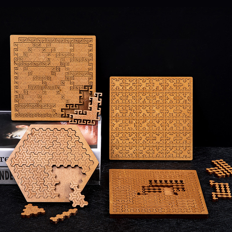 Impossible Wooden Puzzle IQ Pu - Brain Teaser Cube ulasan dan harga
