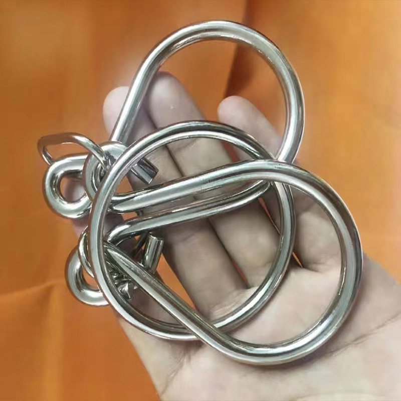 Classical Horseshoe Lock Puzzl - Brain Teaser Cube ulasan dan harga