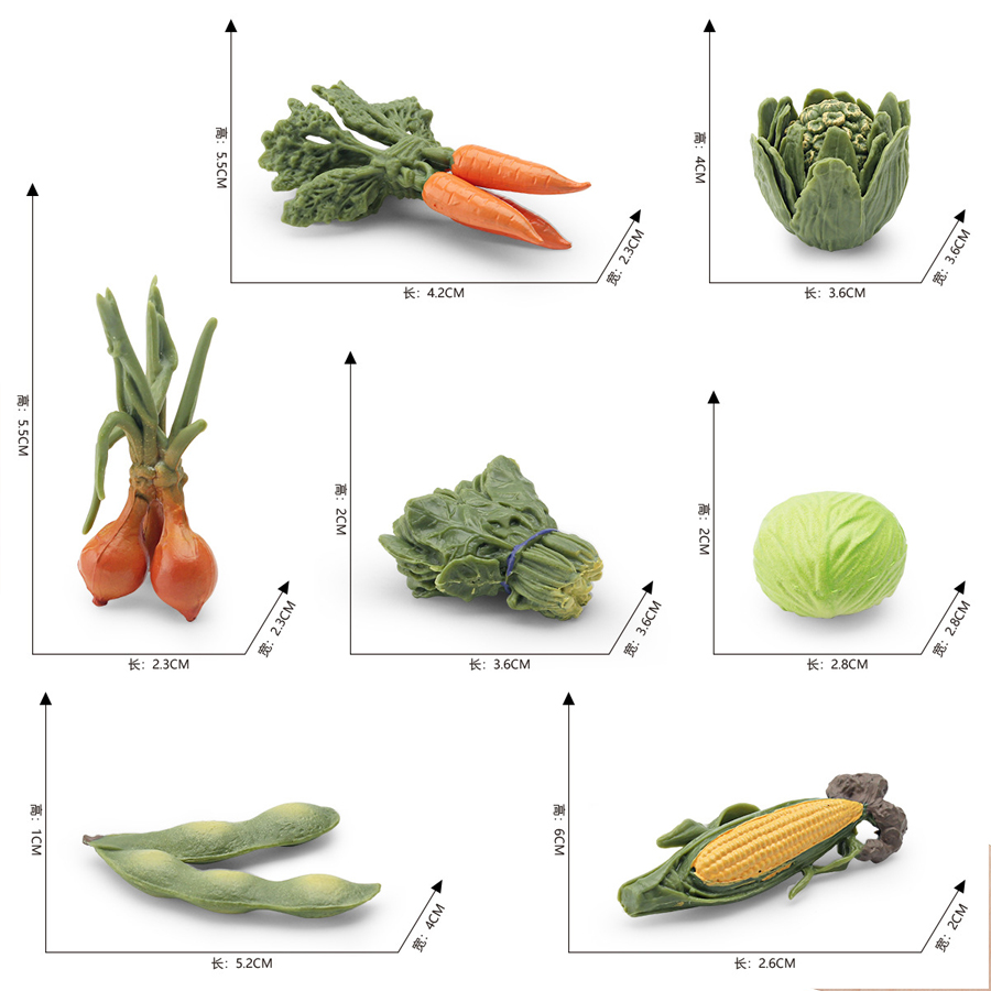 Realistic Vegetables Model Fig - Kids Educational Game ulasan dan harga