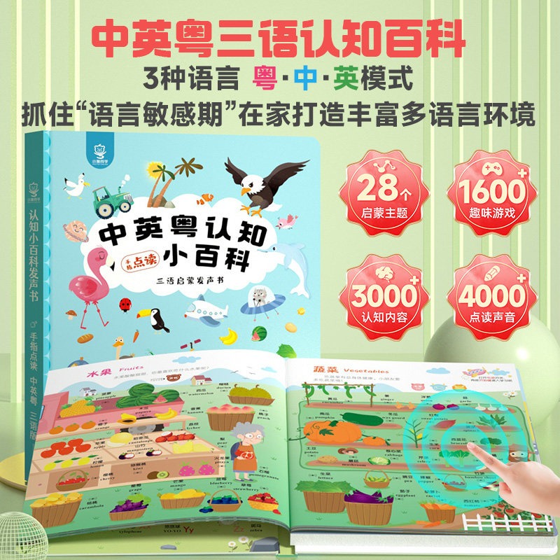 3 Language Touch Sound Book Ch - Kids Education Age ulasan dan harga