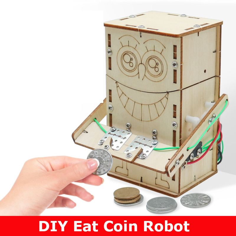Wooden Electric Powered Eat Co - Kids Education Money ulasan dan harga