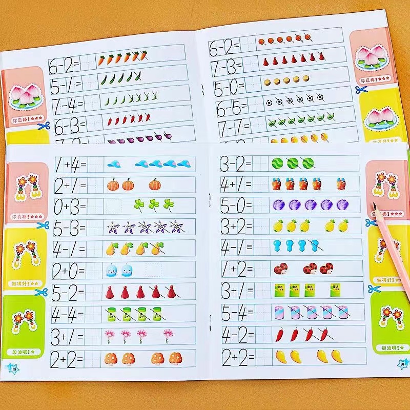 35 Pages Kids Learning Math Ea - Kids Education Questions ulasan dan harga