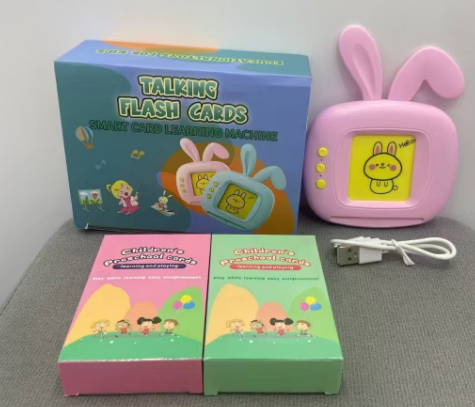 Cute Rabbit Talking Flash Card - Kids Education Words ulasan dan harga