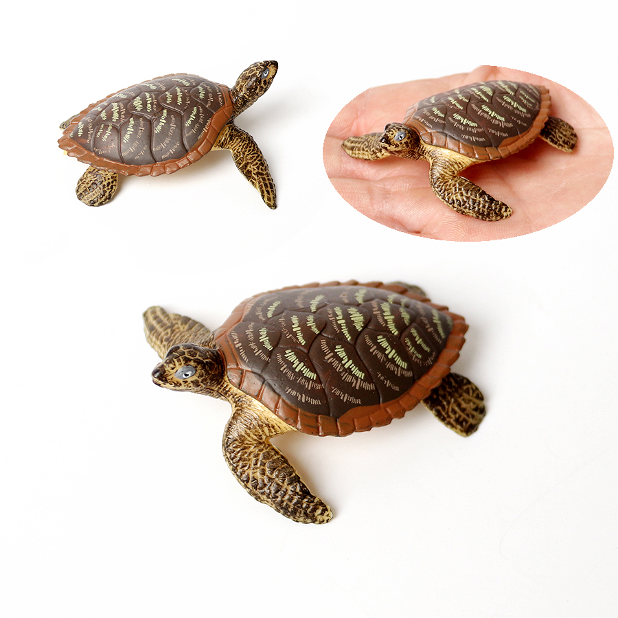 Realistic Plastic Sea Turtle L - Kids Education Shows ulasan dan harga