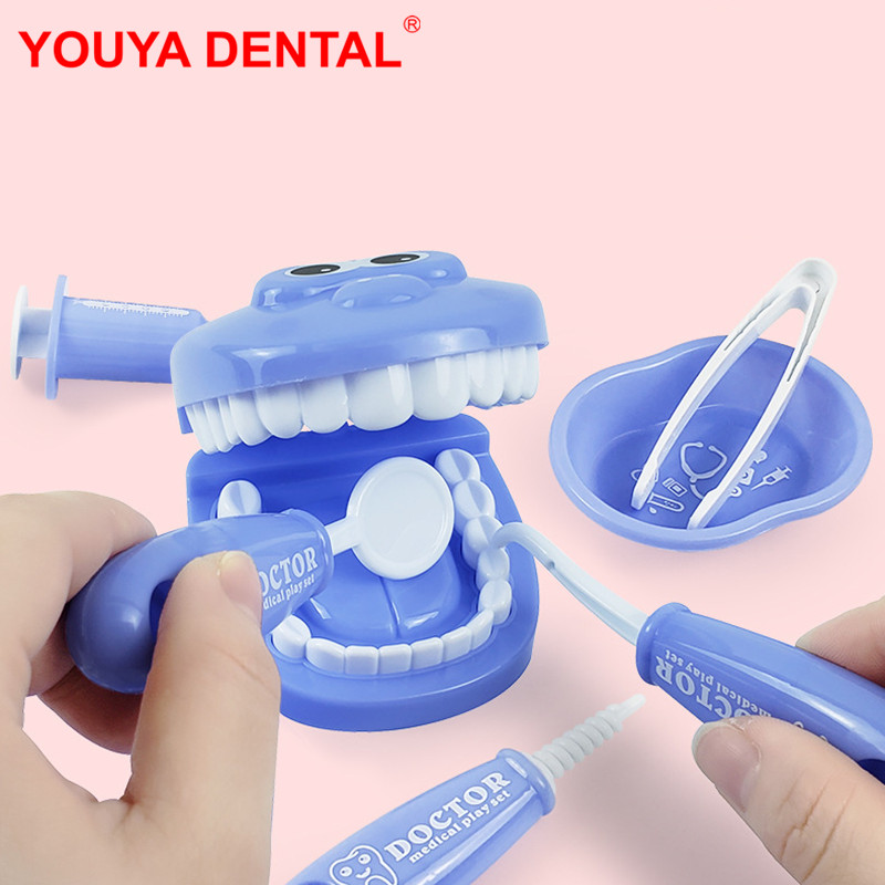 9Pcs Dental Kit Toy Dentistry  - Kids Education Shows ulasan dan harga