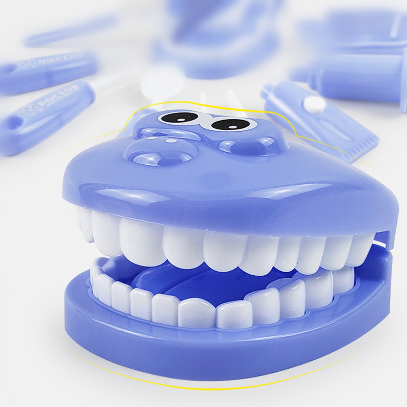 9Pcs Dental Kit Toy Dentistry  - Kids Education Shows ulasan dan harga