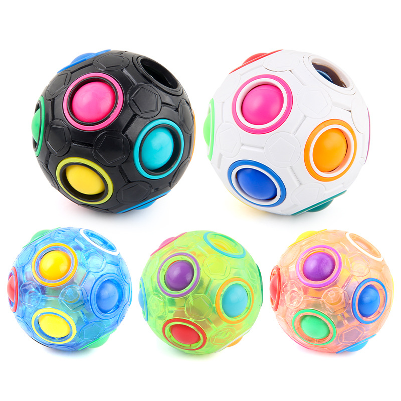 Magic Rainbow Puzzle Ball:3D S - Brain Teaser Cube ulasan dan harga