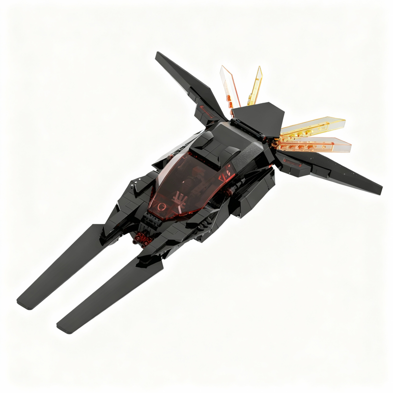 344pcs MOC Space I Blacktron B - Kids Hunter Education ulasan dan harga