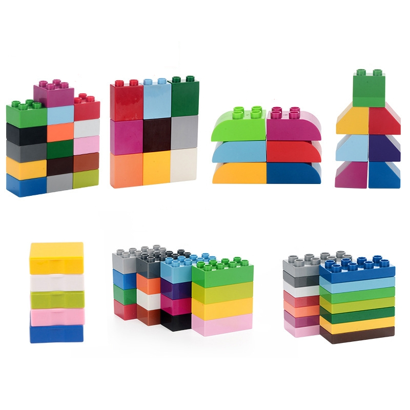 6 Pcs Big Building Blocks Acce - Kids Education Foundation ulasan dan harga