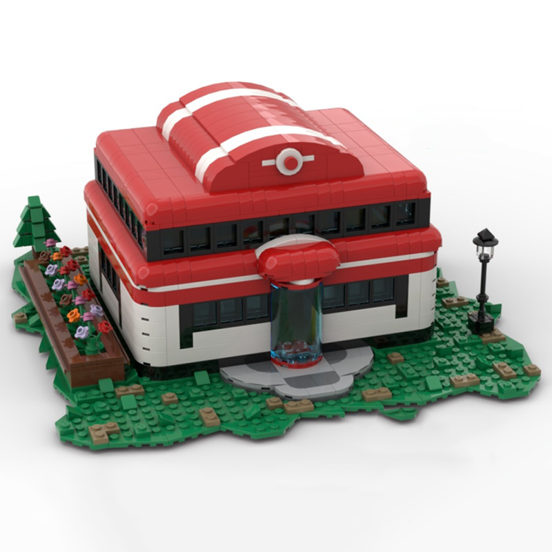 1404pcs MOC Center Pet Model B - Kids Education Center ulasan dan harga